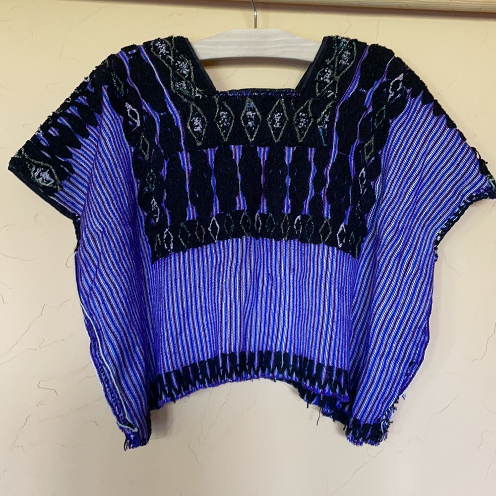 Handmade poncho style top!